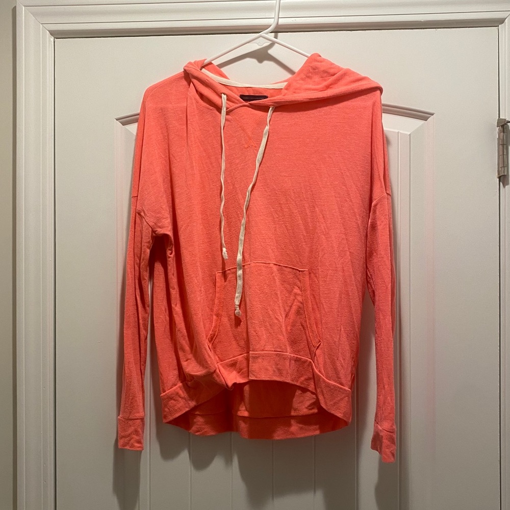 3 for 15 Neon pink American eagle crop hoodie